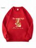 2026 Year of the Horse Red Hoodie - Festive Unisex Sweatshirt