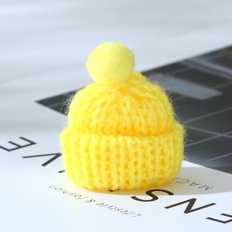 

Вязаная шапочка в корейском стиле, сделай сам, мини-рождественская шляпа, аксессуар для рукоделия 4.5*3 cm