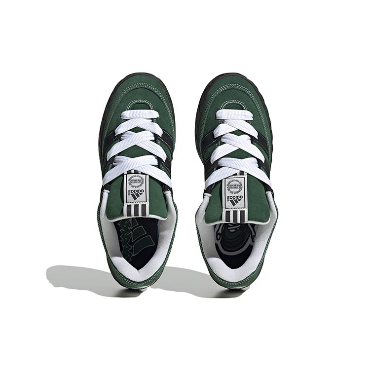 Crude From Portugal x adidas Adimatic YNuK Unisex Sneakers Green Dark-Green Core-Black IE2164
