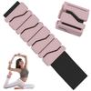 Weighted Silicone Fitness Wristband & Ankle Strap Set for Running and Training