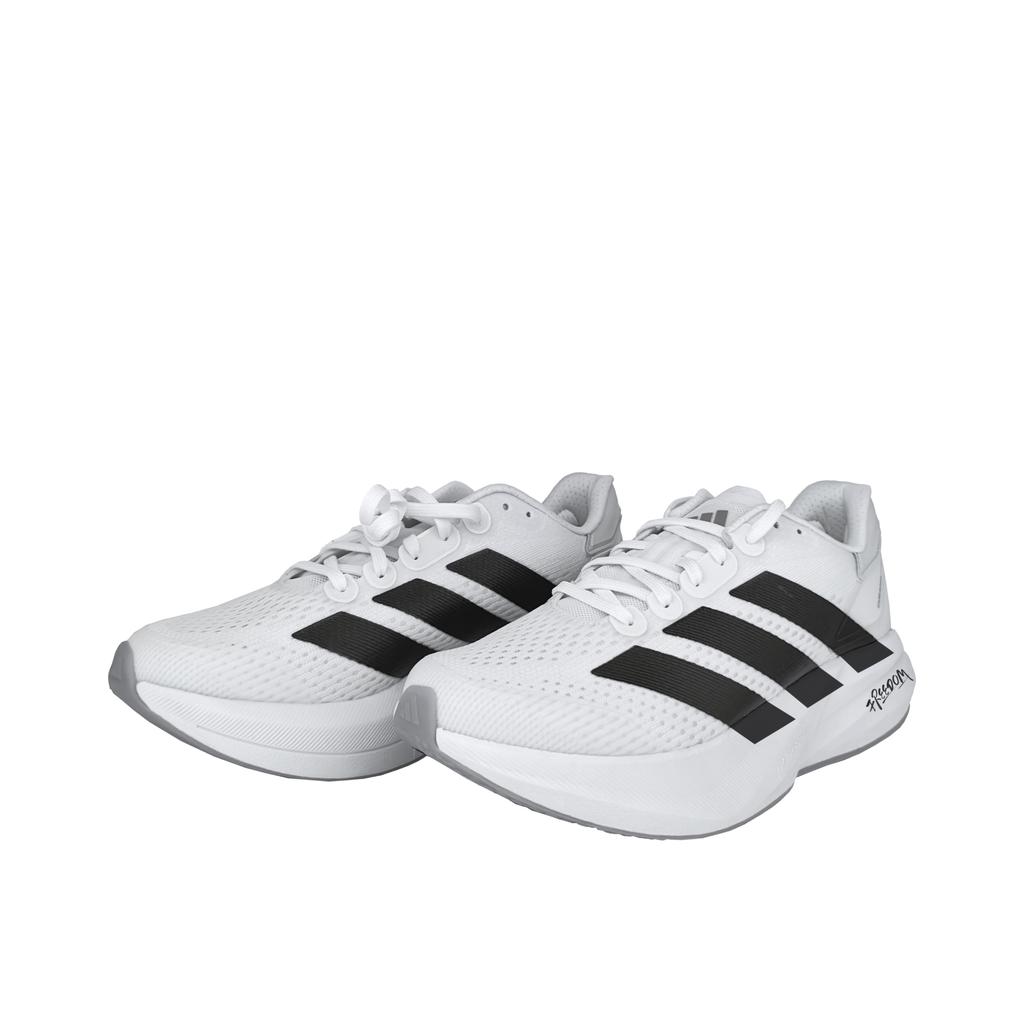 adidas Adizero Evo SL Bianco Nero Scacchi Ammortizzazione Resistente all'Abrasione Antiscivolo Basse Scarpe da Corsa Casual da Uomo IH8206(Team758-)