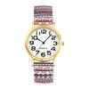 Cute Watch with a Flexible Bellows Stylish Analog One Size Fits Stainless Steel Quartz Fashion Accessory Perfect Gift for Bohemian-style Women's Band