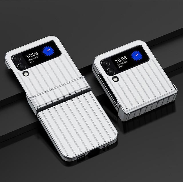 Mode Plain Stoßfest Klapp Fall Für Samsung Galaxy Z Flip3 Flip 3 5g Anti-Scratch Funda Für Samsung Z Flip 3 5g Capa