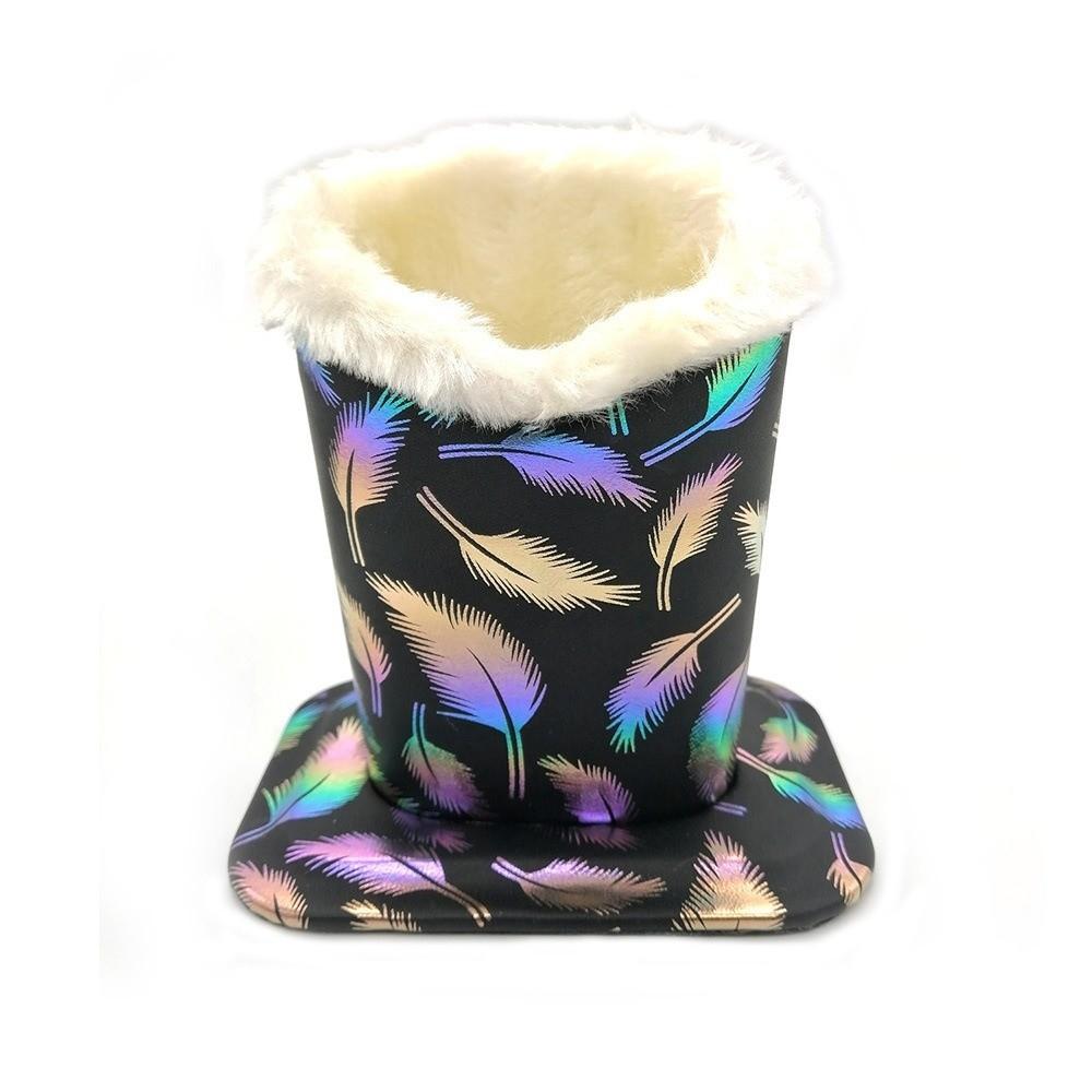 

Protective Glasses Case PU Leather Sunglass Stands New Glasses Box Nightstands C