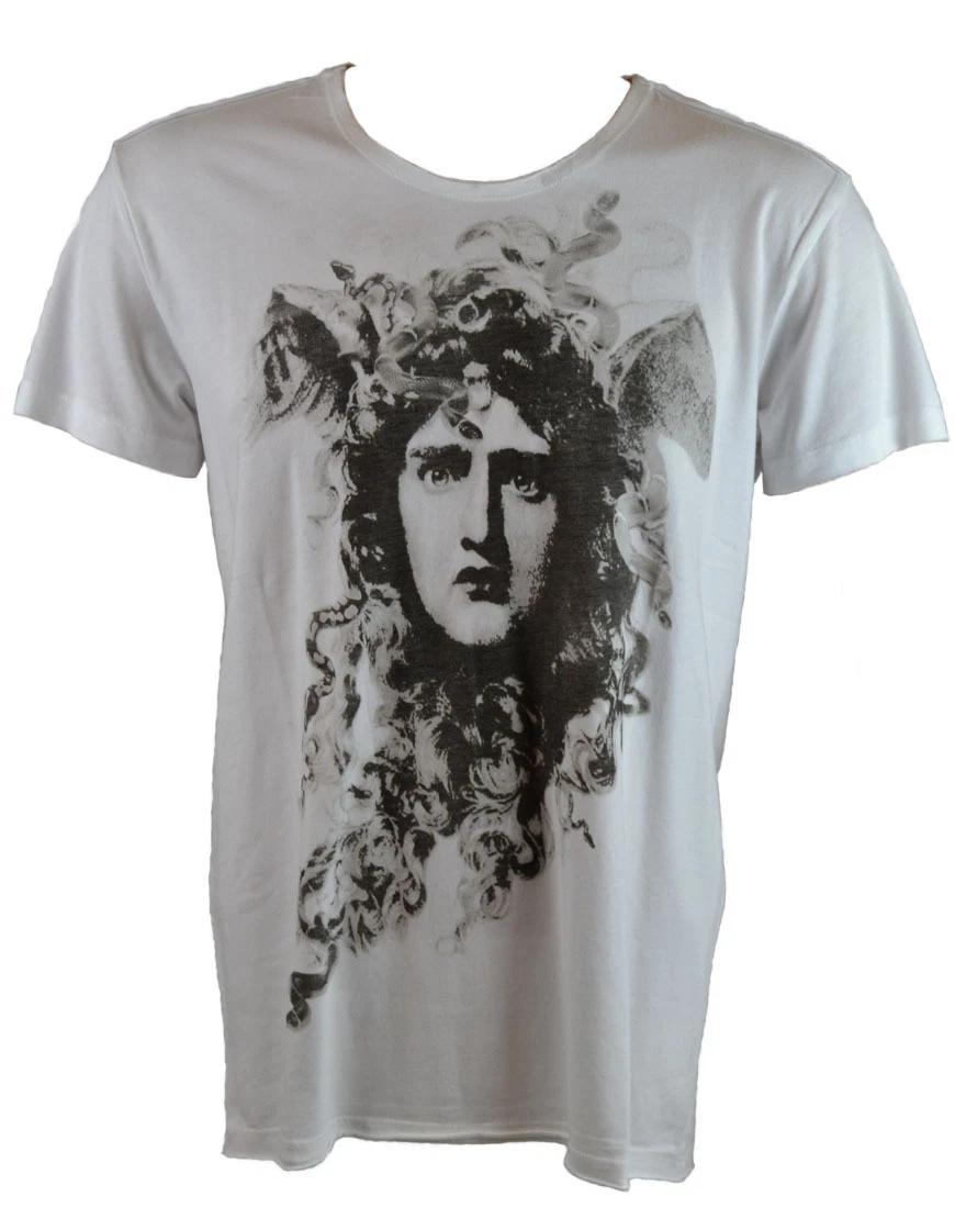 Sons of Heroes Men s MADUSSA T-Shirt White (SOHTS005) XL