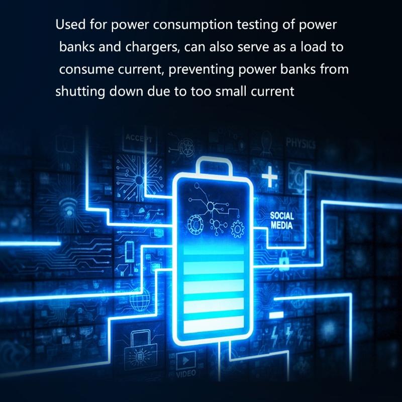 Intelligent USB Current Maintainer For Small Devices Prevents Portable Chargers Auto Turn Off 4 Adjustable Mode