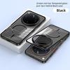 Elastic Snap Magnetic Metal Bumper Frame Case for Oppo Find X9 Ultra / X9 X9s Pro Clear Frosted PC Lens Protection Back Cover