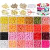 Polymer Clay Bead DIY Bracelet Kit - Beading Materials & Accessories Set