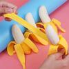 Fun Banana Stress Relief Toy For Kids, Teens Squeeze, Vent, And Play!