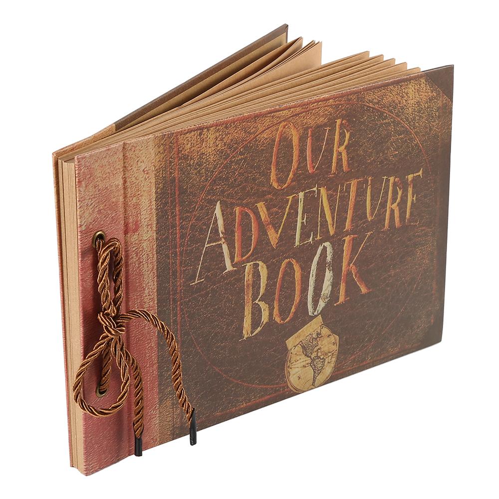 

Ретро Фотоальбом Расширяемый DIY Альбом Скрапбук Семья Любимые Друзья Фотокнига Память Скрап Бук для Дня Святого Валентина Подарка на День Рождения