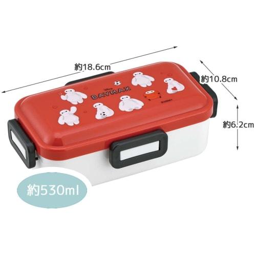 Skater Antibacterial Fluffy Dome Lid Bento Box 530ml Disney Baymax Made in Japan PFLB6AG-A