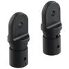 2Pcs Nylon Boat Inside Eye End  for Bimini Top Fitting Hardware Access Parts