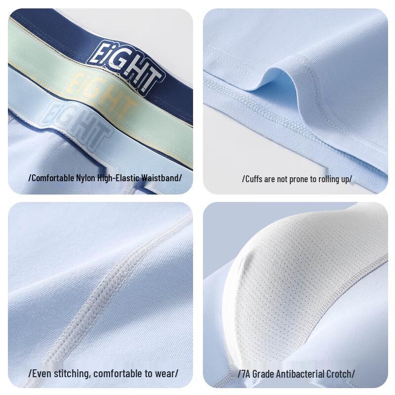 Teen Boys' Cotton Boxer Briefs 3-Pack