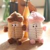 Cute Cute Plush Tower Small Pendant Plush Toy Doll Cartoon Bag Hanging Ornament Keychain Doll Doll