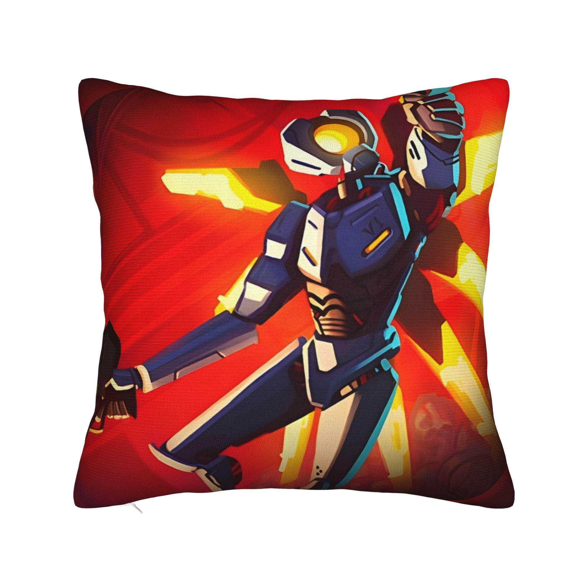 

Ultrakill V1 V2 Shooting Game Pillowcase Soft Polyester Cushion Cover Decorations Hell is Full Throw Pillow Case Cover Zipper 30cm x 30cm