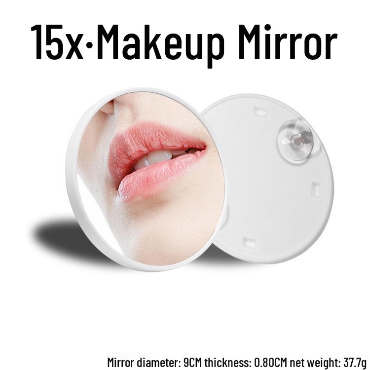 Portable 5x/10x HD Beauty Makeup Mirror with Suction Cup