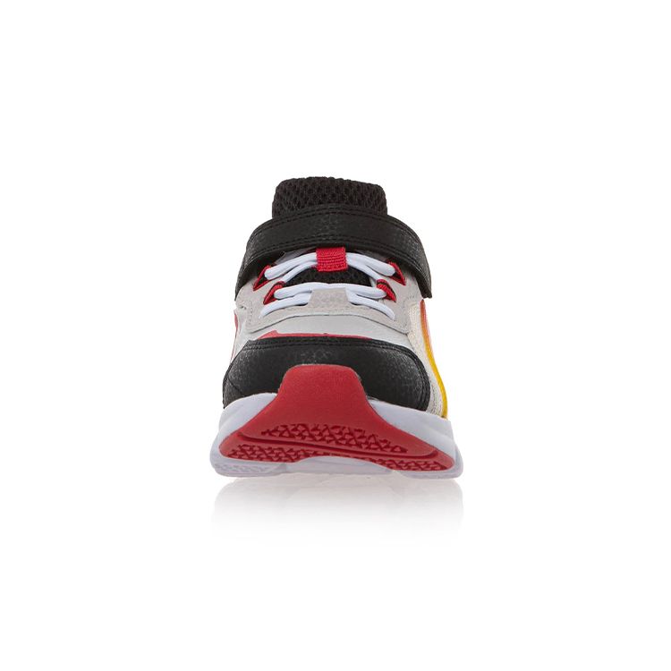 Li Ning Kids Aurora Wind V2 Comfortable Non-Slip Wear-Resistant Breathable Low-Top Running Shoes Kids sneaker Gray Red YKNR096-15
