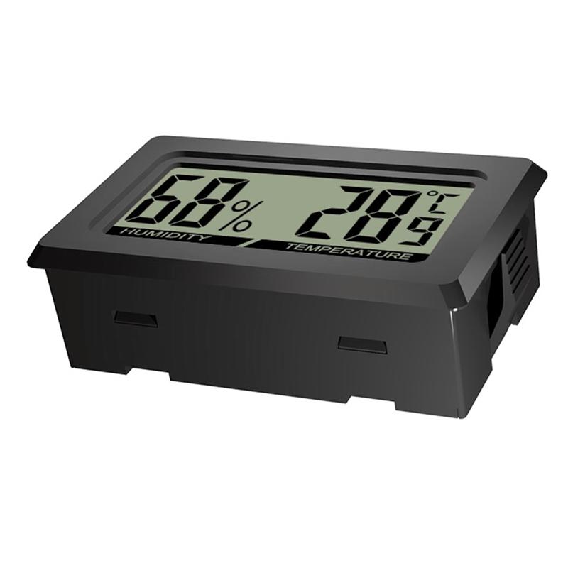 A96I-Thermometer Hygrometer Mini LCD Digital Indoor Thermo-Hygrometer For Office Baby Room Living Room Refrigerator
