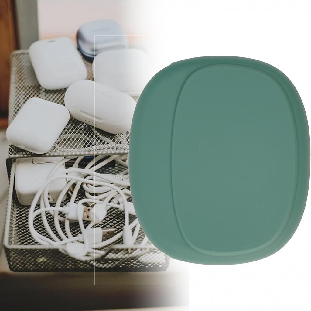 Data Cable Portable Storage Ideal Multifunctional Silicone Earphone Bag