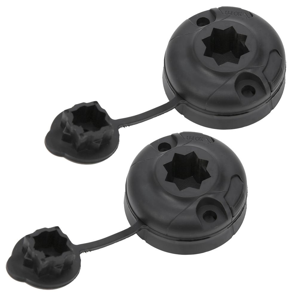 2Pcs Outdoor Bar Frame Base Fixed Screw Inflatable Boat Kayak Fasteners Durable Accessory
