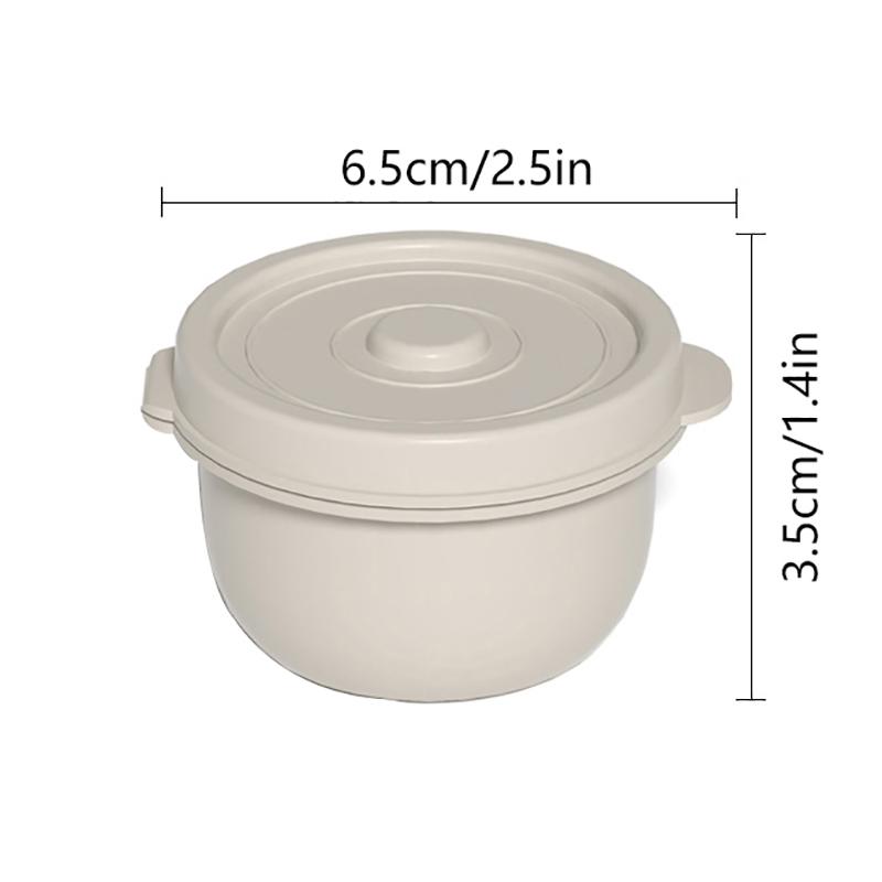 6Pcs 46Ml Mini Condiment Squeeze Bottles Honey/Ketchup/Soy Sauce/Salad Dressing Dispensers Lunch Box Flavorin Containers Jars