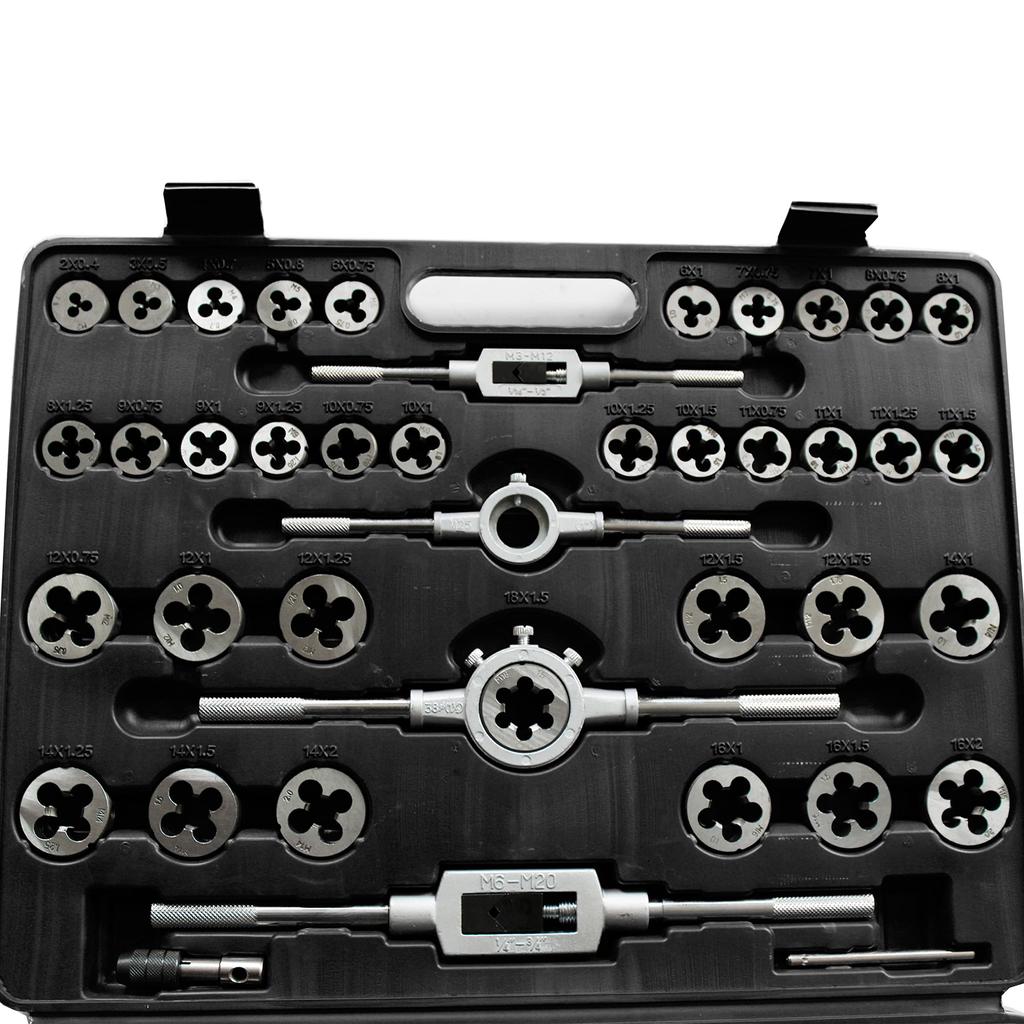 Tap Die Set 110 Piece Set Screw Thread Screw Hole Bolt Correction Correction HFS(R)