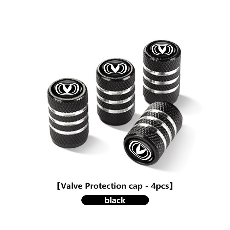 

4pcs Aluminum Car Tire Valve Caps Leak-proof Stem Covers For Changan CS35 CS15 CS95 CX70 CS55 CS85 CX20 EADO RAETON Alsvin
