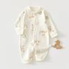 Baby Cotton Romper Long Sleeve Newborn Infant Onesie Spring Autumn Soft Pajamas Crawling Suit for Boys and Girls