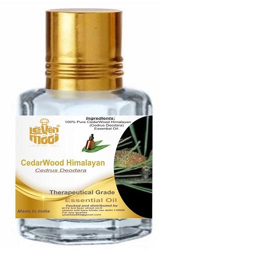 Levenmooi Himalayan Cedarwood (Cedrus deodara) Pure & Natural Therapeutic Grade Essential Oil Glass