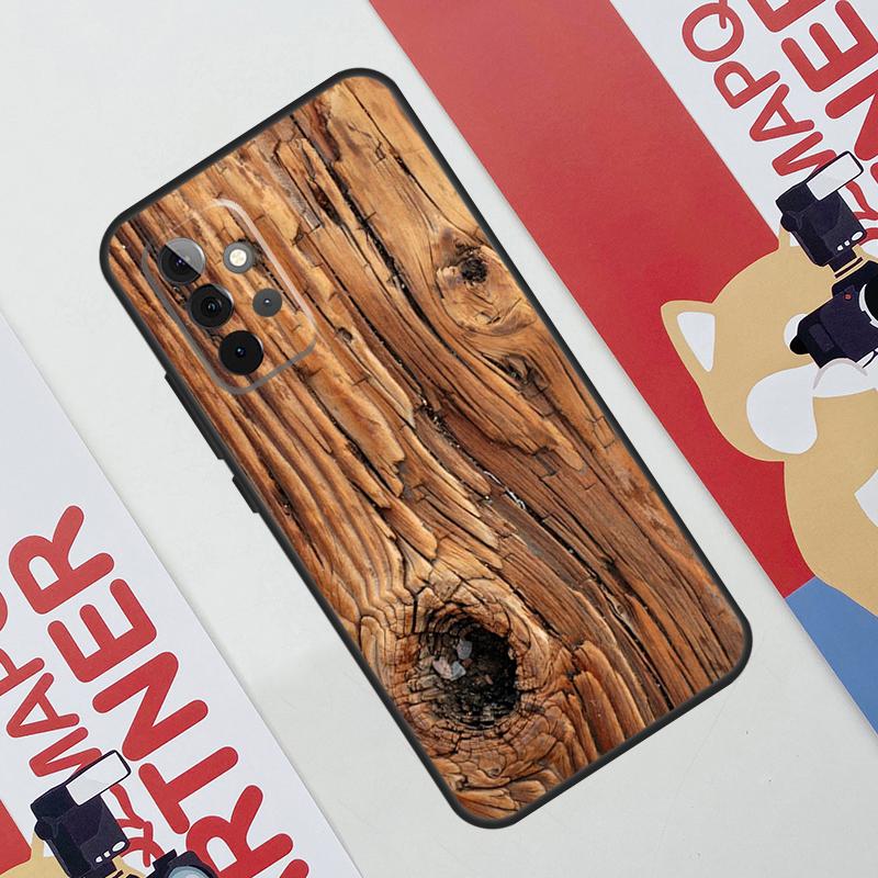 Oak Wood Texture Pattern Case For Samsung Galaxy A36 A35 A55 A06 A16 A26 A56 A53 A32 A52 A33 A13 A14 A34 A54 A17 A15