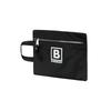 Burberry Letter Pattern Applique Zipper Leather Pouch Men Pouch Black 80653121