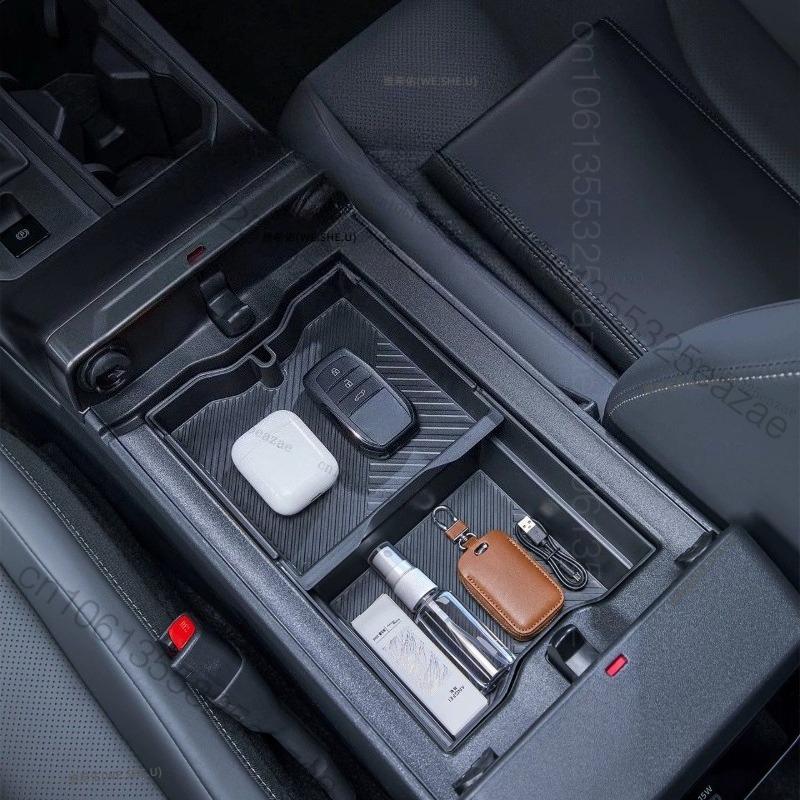 For Toyota RAV4 XA60 2026 2027 Sliding model-armrest box storage box Center Console Armrest Storage Box Interior Accessories
