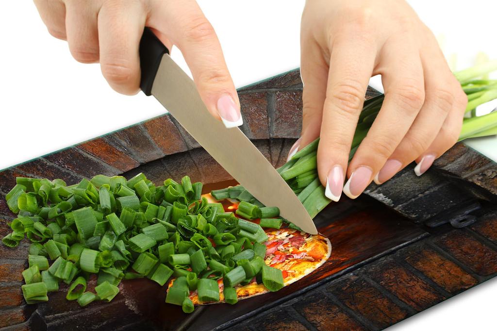 Glass Plate Cutting Board 52X40 Pizza