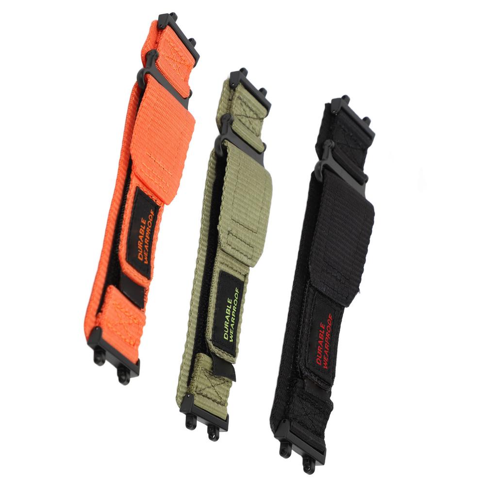 Nylon Watch Band for Huami Active Edge A2212 Hook and Loop Fastener Sporty Style Braided Soft Replac