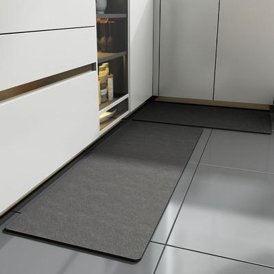Kitchen Floor Mat Non-slip Rub Clean Household Long Strip Simple Absorbent Oil Absorbent Foot Mat Oil Resistant Carpet Dirty Mat