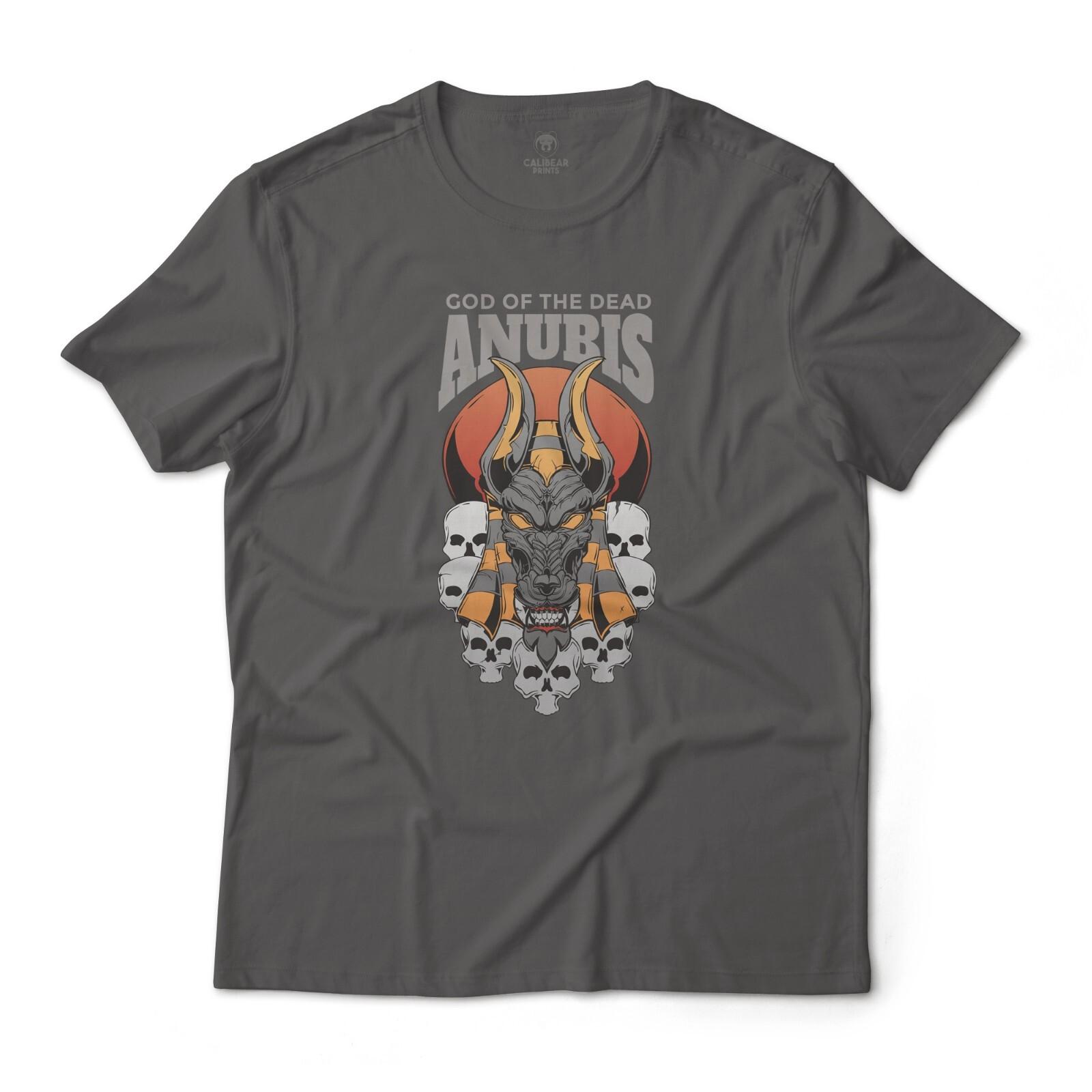 Anubis Egyptian God Of The Dead Graphic T-Shirt Lightweight Cotton Tee Unisex S