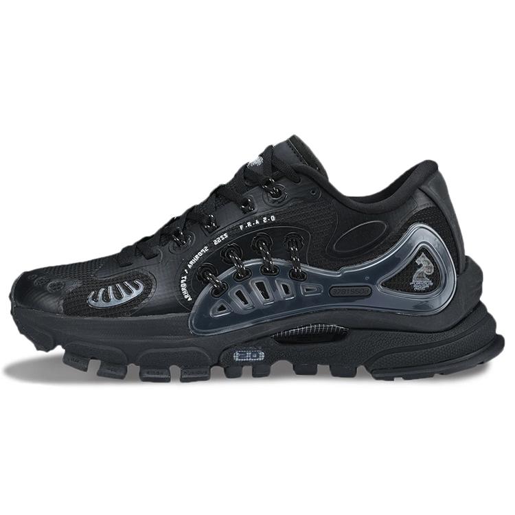 New LiNing Furious Rider ACE 2 Cushioning Anti Slip And Wear Resistant Low Top Sports Casual Shoes Men's Black AZGS027-4
