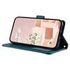 For iPhone 11 Pro Max Leather Case Stitching Rhombus Grid Crossbody Phone Cover