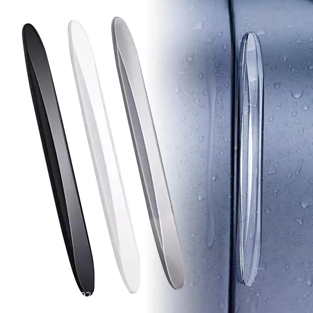 4 Pezzi Striscia Anti-Collisione per Portiera Auto Universale Invisibile Protezione Bordo Graffi Protezione Auto Adesivi Striscia Decorativa Accessorio Auto