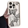 Candy Color Ink Butterfly Shell For Iphone 16 Pro 15 14 Pro Max 13 12 11 Pro Max Xr Xs X 7 8 Shockproof Tpu Soft Slim Case Cover