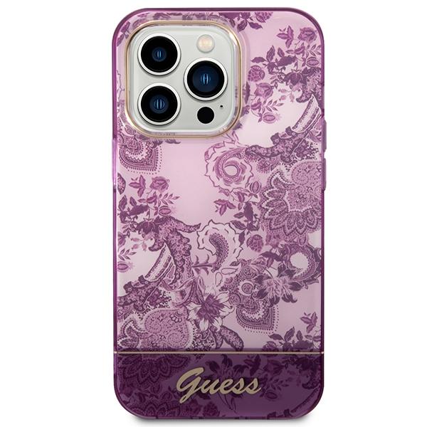 Guess Guhcp14Xhgplhf Iphone 14 Pro Max6,7 Fuksja/Fuschia Hardcase Porcelain Collection