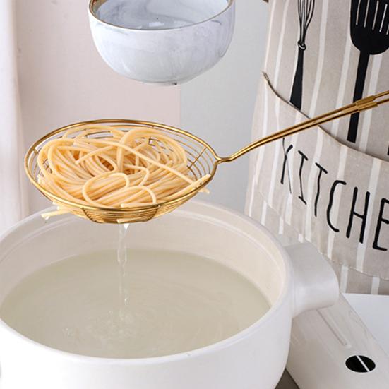Anti-scalding Stable Welding Useful Anti-rust Stainless Steel Food Strainer Scoop Fried Net