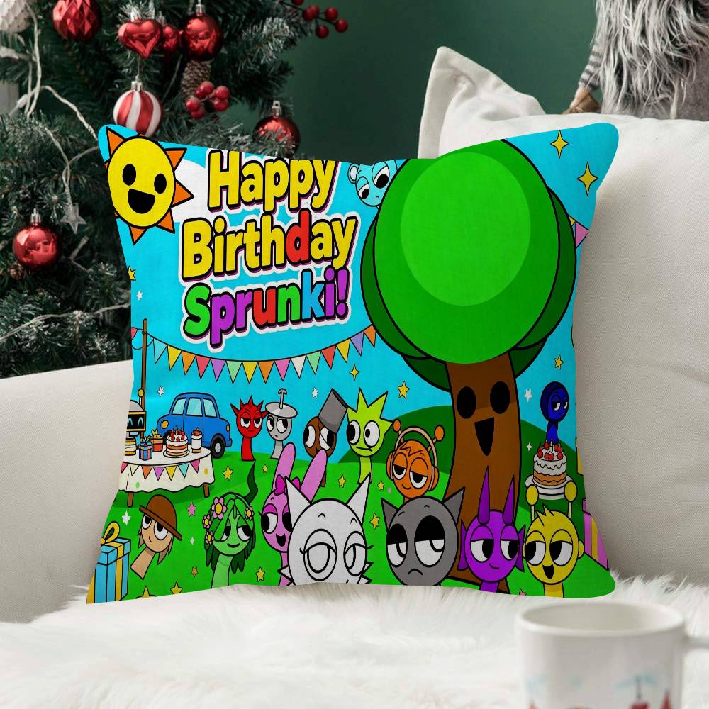 Game Pillow Cover Soft Decor Throw Pillow Case xcm Couch SSprunki Home Decor IIncredibox for Living Room Sofa Party Gift
