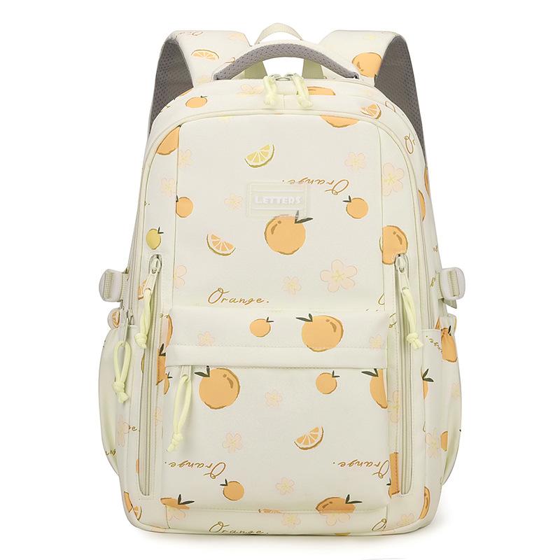 High value Backpacks for Female College Students Ins Cute Schoolbags for Junior High School Students Sweet Girls Large Capacity Tide Backpacks.
