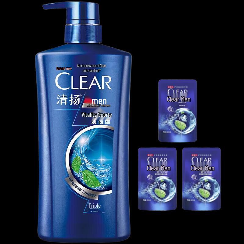 

Clear Men Anti-Dandruff Sport Mint Shampoo Set