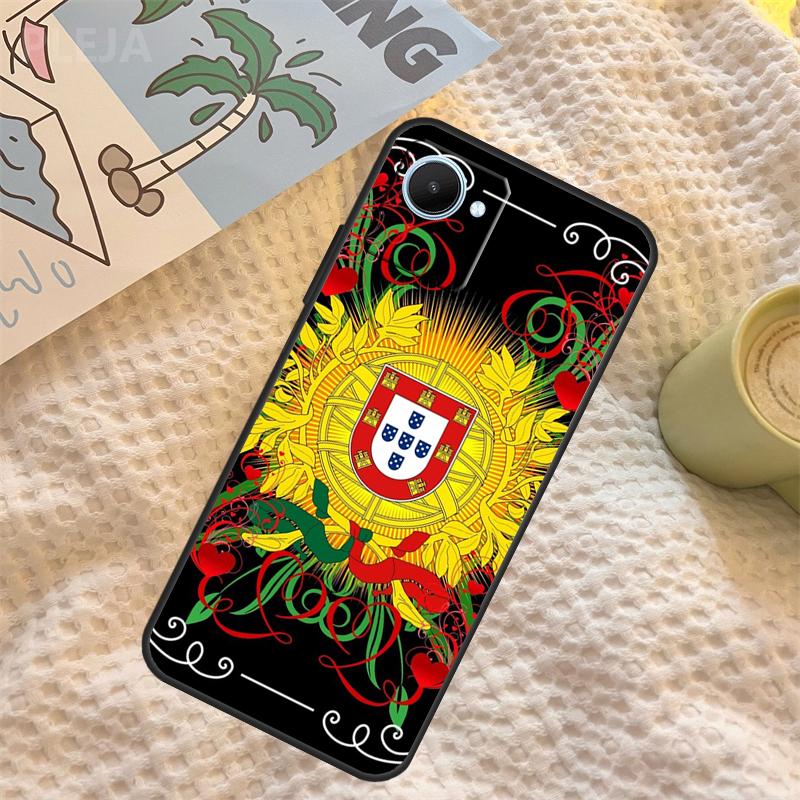 

Portugal Passport Print Case For Realme C55 C71 C67 C51 C75 C63 C61 C65 C53 C35 11 12 13 14 Pro Plus GT6 GT7 15 Pro Realme 12 Pro Plus