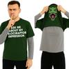Ask Me About My Velociraptor Flip T Shirt Mens Womens Tees Top Printed Dinosaur Funny 100% Cotton Top