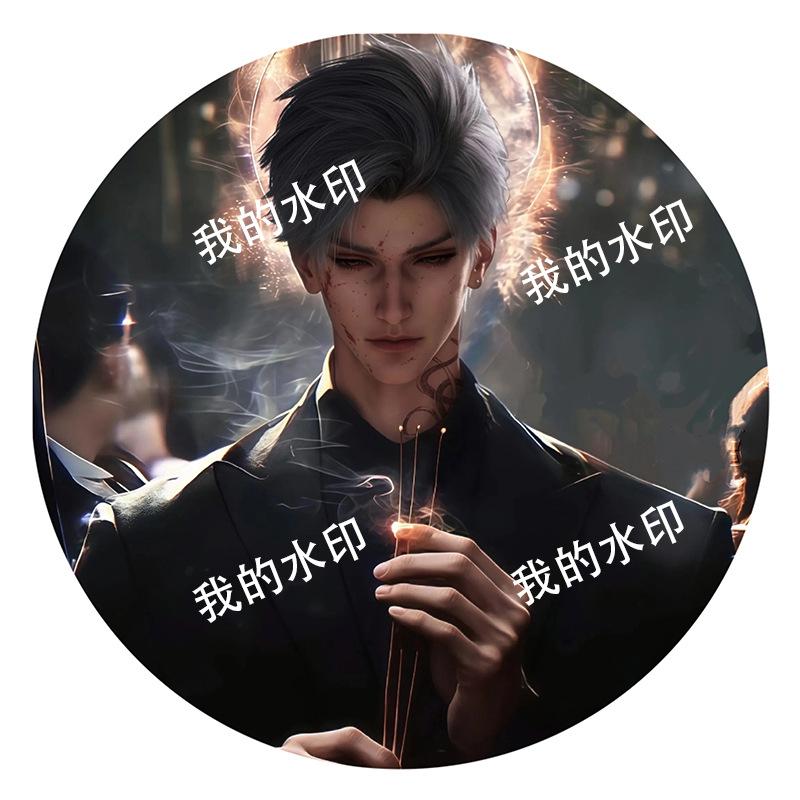 Hot Game Love and Deepspace Sylus Rafayel Zayne Xavier Caleb 58MM Anime Badge Emblem Brooch Clothing Backpack Accessories Gift
