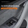 Tesla Model Y Full Bils Fönsterhiss & Dörröppnare 3-knapps Dekaler - Tillbehör & Dekoration