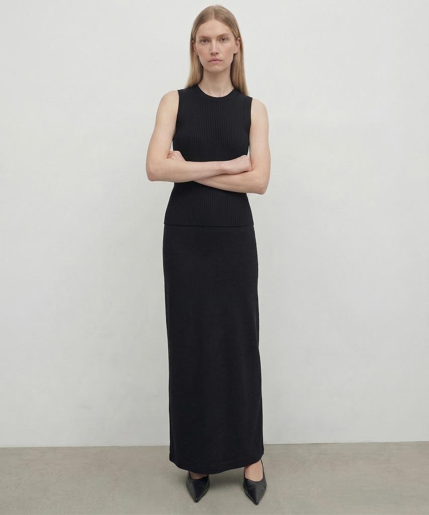 KIMDOH Arden Long Skirt / Black